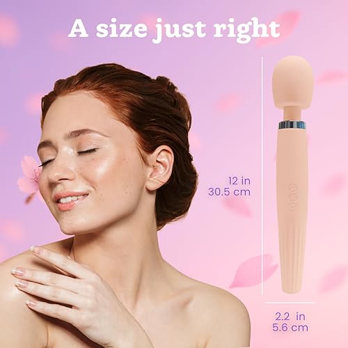 Image of Oliver James Premium Wand Vibrator - High-Powered Massager 5 Modes 4 Levels