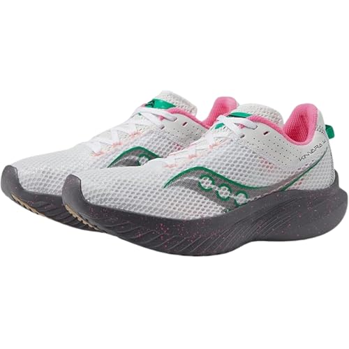 Image of Saucony Womens Kinvara 14 Running Sneakers Shoes - Black