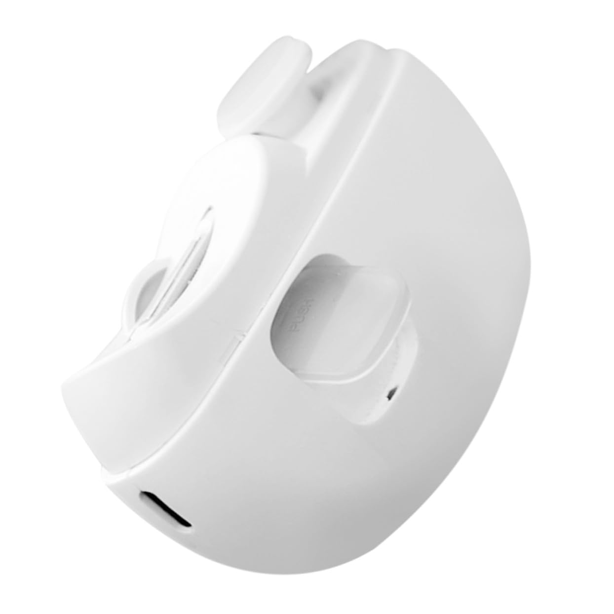 WOONEKY Tagliaunghie Elettrico Ricaricabile con Luce LED e Velocità Portatile e Sicuro per Adulti Tagliaunghie Automatico per Unghie Mani e Piedi