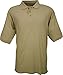 Colorado Timberline Men's Edinburgh Polo Shirt 100% Cotton Khaki Beige L