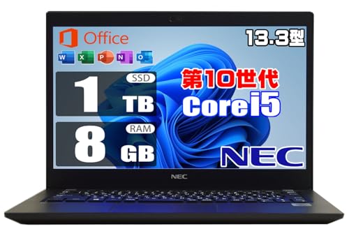 yςݕiz oCPC 10 Core i5 10310U /  8GB / SSD 1TB / MS Office 2019 / Windows 11 / Wi-Fi webJ 13.3C` HDt whCu񓋍 ItBX