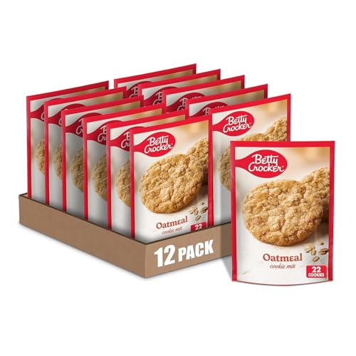 Image of Betty Crocker Oatmeal Cookie Mix, 17.5 oz. (Pack of 12)
