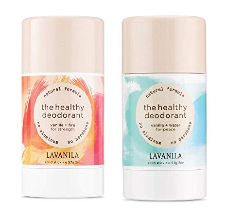 Lavanila The Healthy Deodorant Deodorant Stick (Water & Fire, Duo)