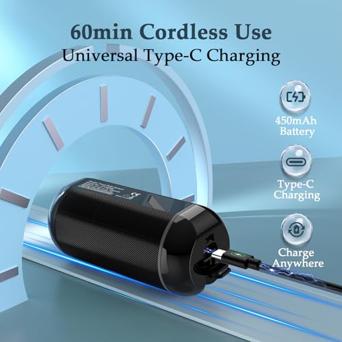Portable Bidet for Travel Rechargeable Waterproof Sprayer Black - image 6