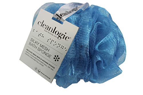 Clean Logic Silky Mesh Bath & Shower Sponge