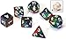 Sirius a Dice Rainbow Translucent Resin Dice Set, Game