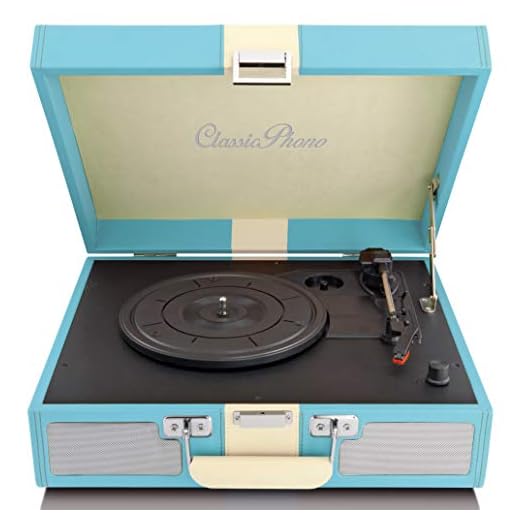 Classic Phono Skivspelare TT-33 vintage stil, AUX-ingång, RCA Line utgång, 2 inbyggda högtalare