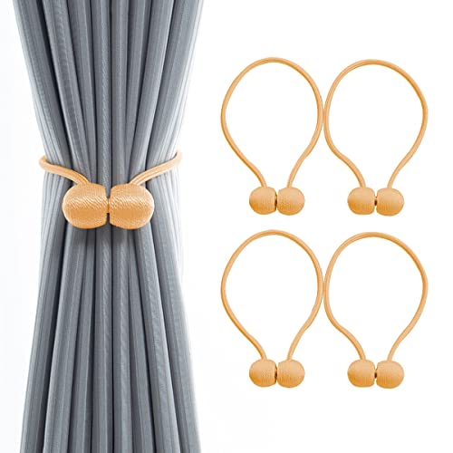 La mejor selección de Accesorios textiles del hogar los preferidos por los clientes. 47 PEIONO 4 Piezas Sujetador de Cortinas, Alzapaños para Cortinas, Fuertes Propiedades Magnéticas,Cinta Magnética Decorativa para Cortinas, Accesorios para Cortinas,Propósito...
