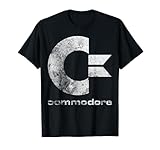 Commodore C64 - Letra mayúscula con efecto grunge lavado a la piedra