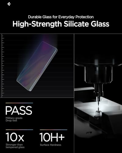 Image of Spigen EZ Fit Pro Privacy Tempered Glass Screen Protector Guard for Galaxy S26 [2 Pack]