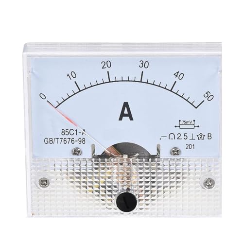 Ampèremètre analogique 10A pour surveiller la charge de batterie DC