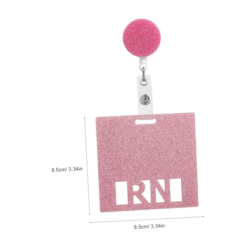 Porte-badge horizontal rétractable contre la perte de cartes d'identification en conférence - 2