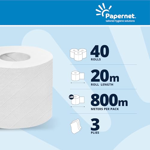 Papel higiénico de 3 capas Superior pack de 40 rollos para el hogar 2