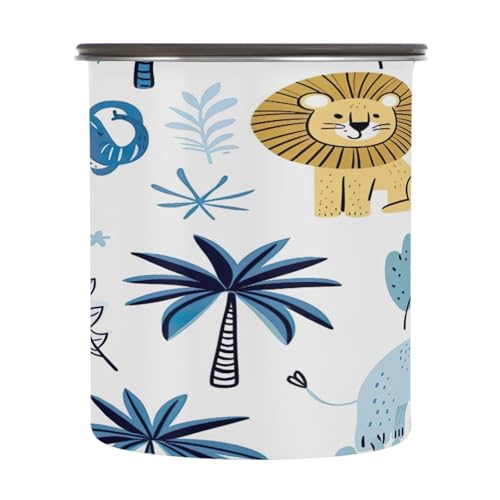 Contenedor hermético de acero inoxidable para café 17oz miniatura 2