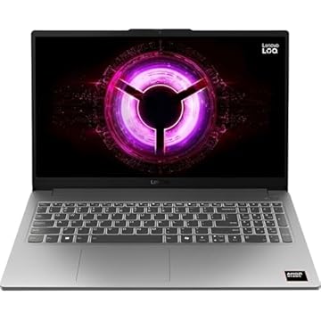 Lenovo LOQ 15ARP10E, Notebook Gamer 15.6" FHD 144 Hz, AMD Ryzen 7 7735HS, RTX 4050 6 GB, 16 GB DDR5, SSD 512 GB, Windows 11, Luna Grey
