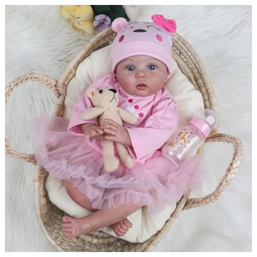 CHAREX Realistic Reborn Baby Dolls Real Looking Lifelike Dolls for Girls 22 Inch Handmade Weighted Baby Dolls Newborn Silicone Baby Doll with Giraffe Toy Gifts for Kids Age 3+