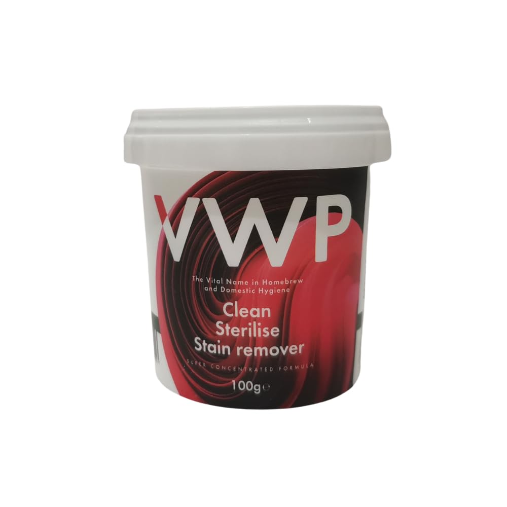 Vwp Home Brew & Wine Making - Cleaner Steriliser 100G Tub