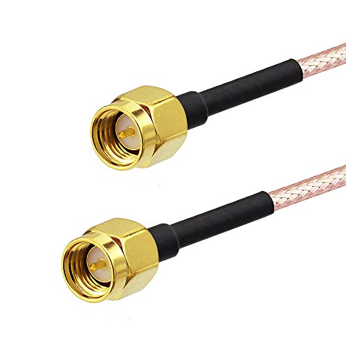 Bingfu Sma Male To Sma Male Rg316 Coaxial Jumper Cable 15Cm 6 Inch (2-Pack) For Lna Low Noise Rtl Sdr Dongle Ads-B Receiver Vna Vector Network Analyzer Antenna Swr Meter Spectrum Analyzer #TOP1