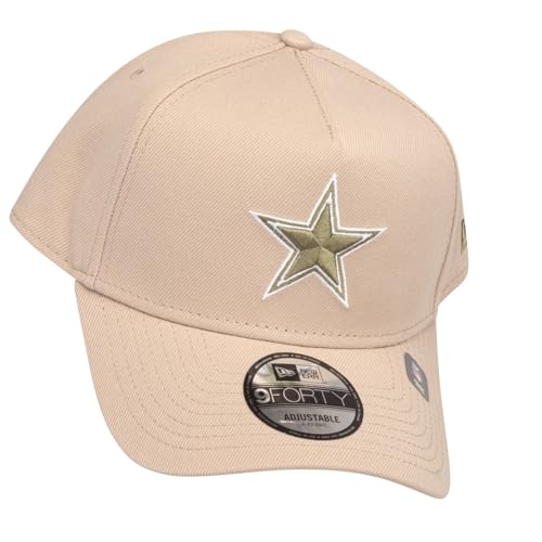 New Era 9forty A Frame Cap Dallas Cowboys Camel - vue 3