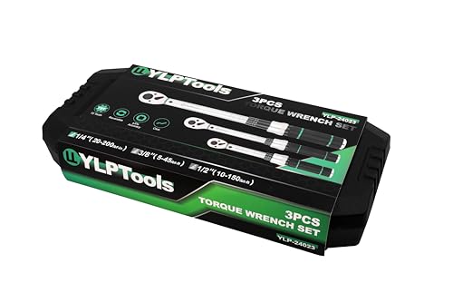 YLP 3-Piece Click Torque Wrench Set