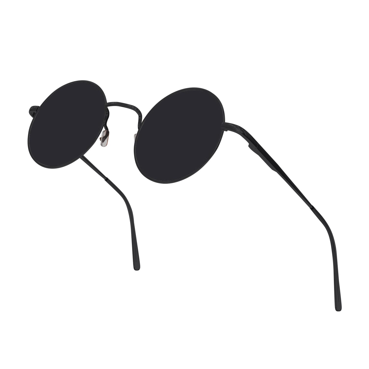 Round Sunglasses for Women Men Hippie Circle Sun Glasses Small Shades