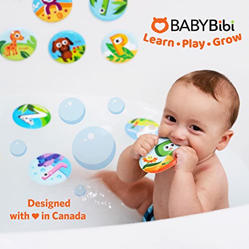 Floating Animals & Alphabet Flash Cards For Bathtub - Preschool Learning Toddler Flash Cards - Educational Bath Toys For 18 Months+ (Set Of 26) #TOP6