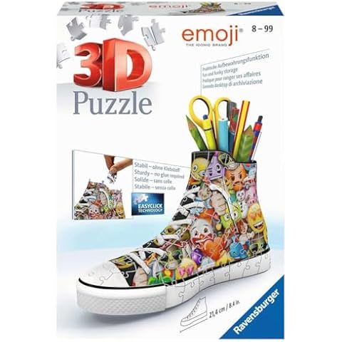 Puzzle 3D Sneaker Emoji Ravensburger Cover