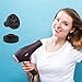 PracFlairy Collapsible Hair Dryer Diffuser Attachment, Diffuser Attachment for Most Hair Dryers, Fits Nozzles D-1.57-1.99 Inches in Diameter (Black)