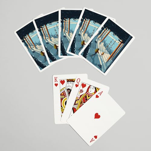 Baraja Póker Better on Foot 52 cartas tamaño póker miniatura 7
