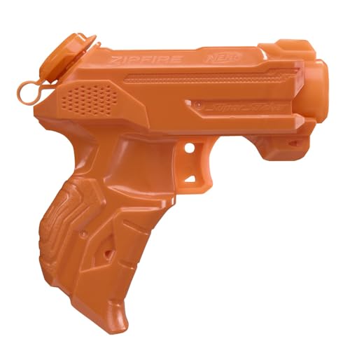Image of Nerf Super Soaker ZipFire Water Blaster - Orange | 97ml Water Tank | Water Blast Range - 20 feet| Pichkari for Outdoor Water Games | Branded Toy Pichkari for Holi Festival | for Kids 6+