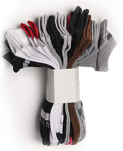 Yacht & Smith 30 Pairs Low Cut Ankle Socks for Women Girls Boys Men, Bulk Pack, Fun Cute, Patterned Colorful Soft3