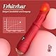 Dildo Vibrator Sex Spielzeug für die Paare, G Punkt Vibration für Frauen mit 9 Heizfunktion Vibration Klitoris Stimulator für sie Sexspielzeug für Paare Extrem Sex Toys, Vibratorensets für Frauen Anal