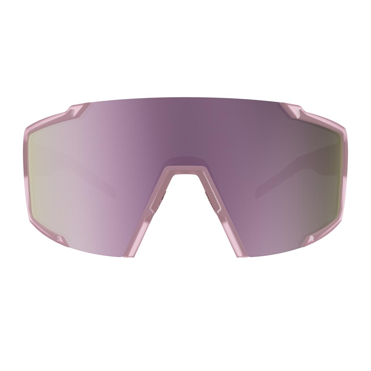 Scott Shield Compact AMP wymienne okulary rowerowe różowe/lawendowy chrom