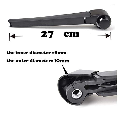 Kit de limpia parabrisas ventana trasera de alta durabilidad para VW Polo 2002-2009 3