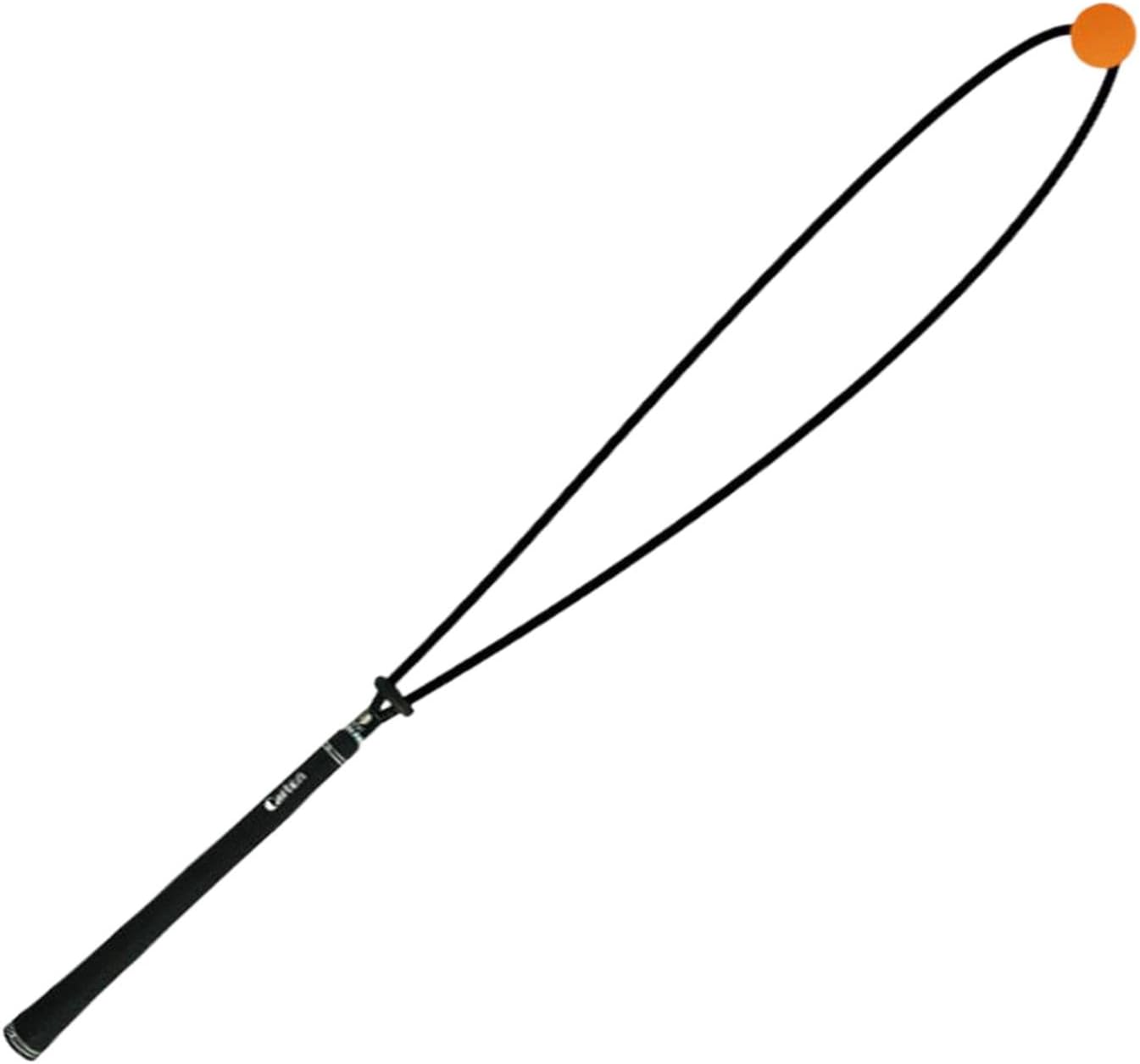 Enakshi® Golf Swing Training Aid Adjustable Warm up Portable Golf Swing Practice Rope Orange Ball|Sporting Goods | Golf | Golf Training Aids | Swing Trainers