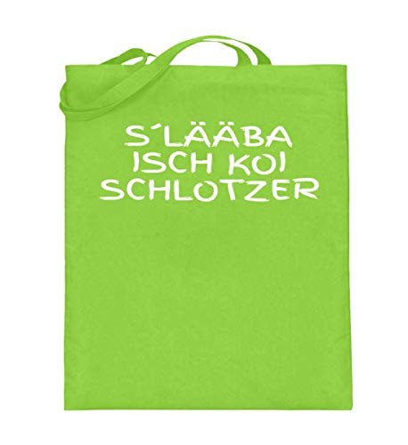 Sac en toile de jute de qualité supérieure ländle soubisch vert acidulé