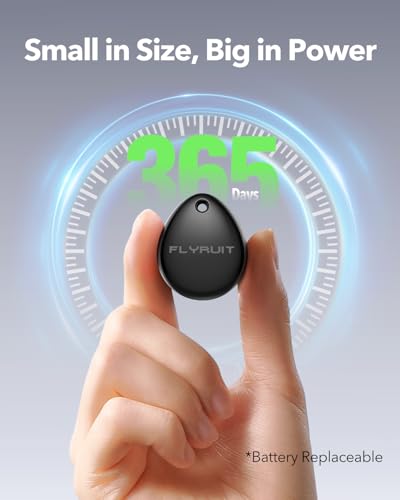 Save 50% on FLYRUIT Air Tracker Tags 4-Pack for Apple Find My - Image 4