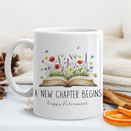 Taza de cerámica para jubilación para mujeres 11 oz miniatura 4
