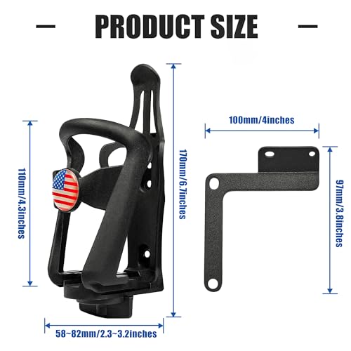 Portavasos para Can Am Spyder F3 2015-2025 montaje izquierdo miniatura 3