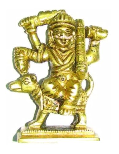 Figura Hindu Dios Kal Bhairav 2.7 pulgadas aprox miniatura 1