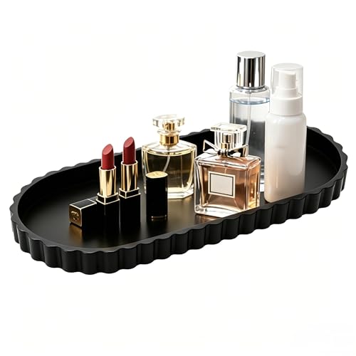 Silicone Bathroom Oval Tray,Decorative Vanity Trays,12in x 5in Sponge Holders,Kitchen...