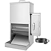 Chipak 16L Large Automatic Dog Feeder with Timer, Stainless Steel Pet Food Dispenser W/Programmable Feeding Schedule for Large Breed Dogs or Cats