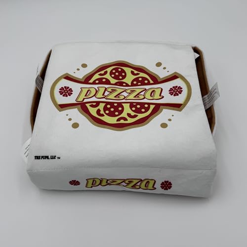 Juguete mordible para perros caja pizza 10 pulgadas