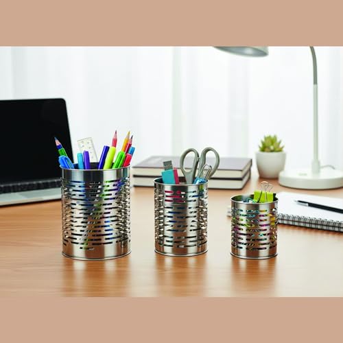 Image of FINALITY cutlery holder for kitchen accessories, Best use for spatula holder (Silver - round cutlery)