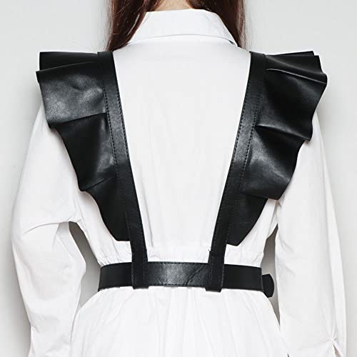 gofidin Women's Harness Leather Punk Belt Corset Women Shaper Bellyband Punk Ladies Elegant Cage Vest Body Strap2