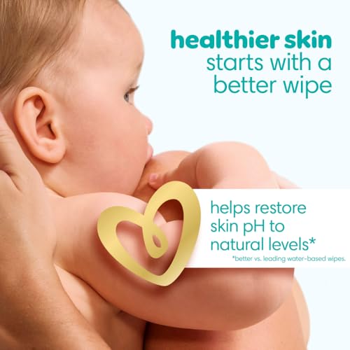 pampers baby wipes sensitive water based wipe clinically proven hypoallergenic and unscented for babies 336 wipes total 4 flip-top packs