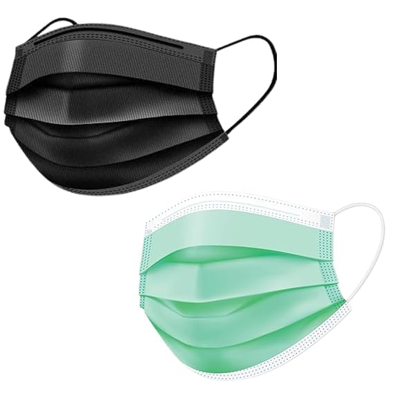 Image of Reusable Surgical Style Face Mask | Breathable & Comfortable | ISO Certified Protection for Dust & Pollution