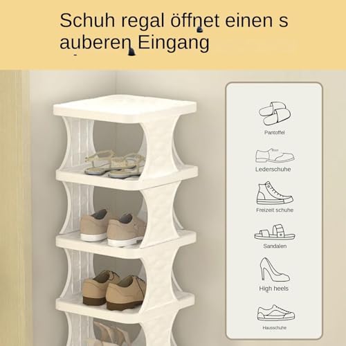 Étagère à chaussures et sèche-cheveux multi-niveaux pour entrée étroite