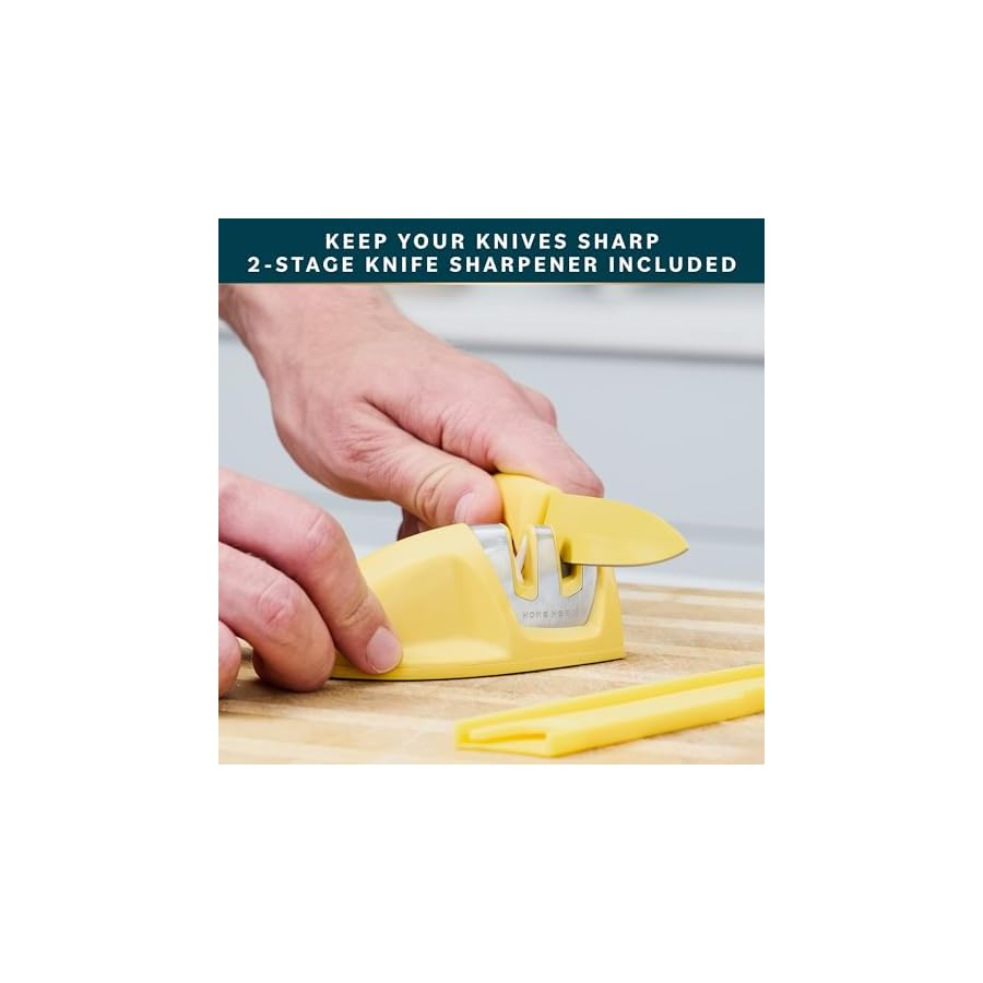 Home-Hero-11-Pcs-Kitchen-Knife-Set-23-Pcs-Pots-and-Pans-Set-Non-Stick Home Hero 11 Pcs Kitchen Knife Set + 23 Pcs Pots and Pans Set Non Stick