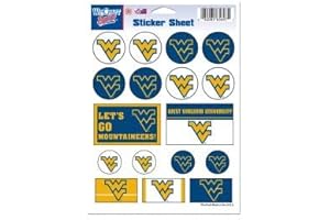 Wincraft NCAA Vinyl Sticker Sheet